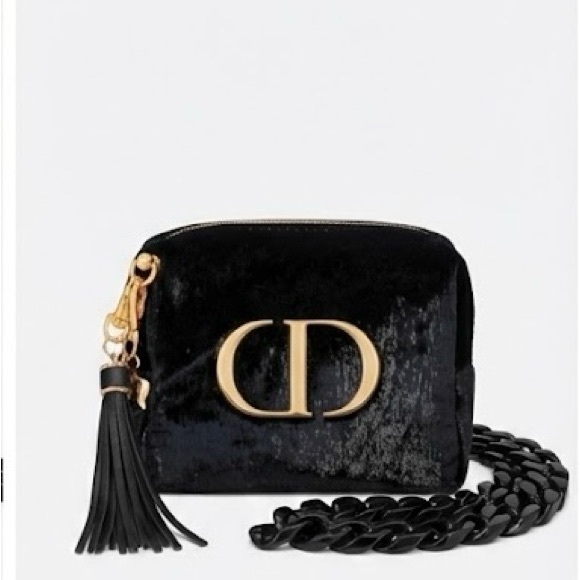 ✨ AUTHENTIC Dior Beaute Customized Velvet Crossbody ✨ - Picture 2 of 9